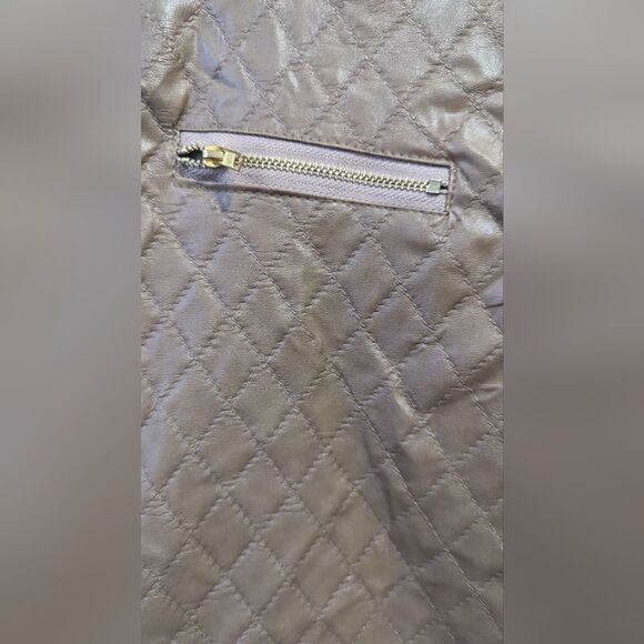 Marcelle women's leather skirt - Picture 2 of 8